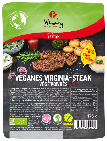 Wheaty Veganes Virginia-Steak