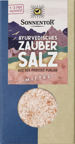 Sonnentor Ayurvedisches Zaubersalz® mittel, für Salzmühlen, Packung