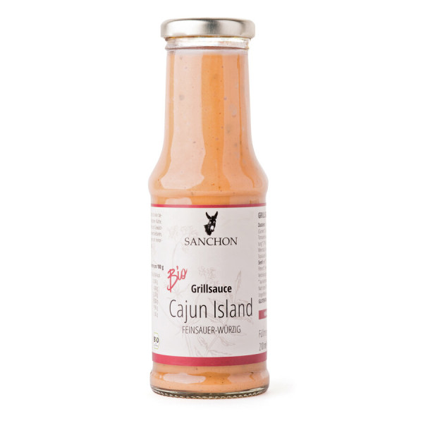 Sanchon WS Grill- und Würzsauce Cajun Island, 210 ml, SANCHON, bio