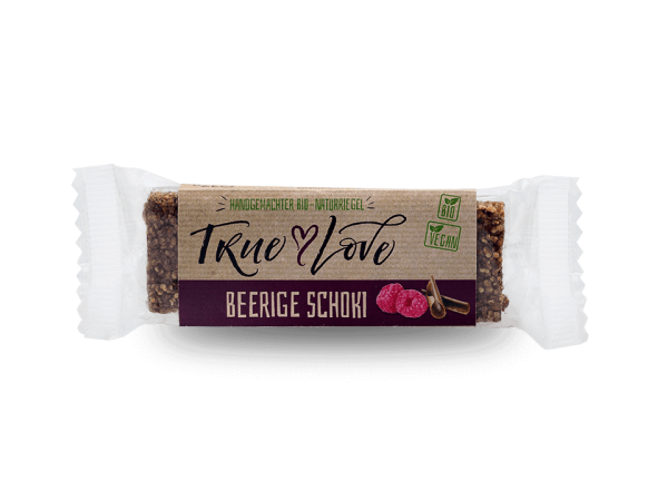 TRUE LOVE Müsliriegel BEERIGE SCHOKI, 35g