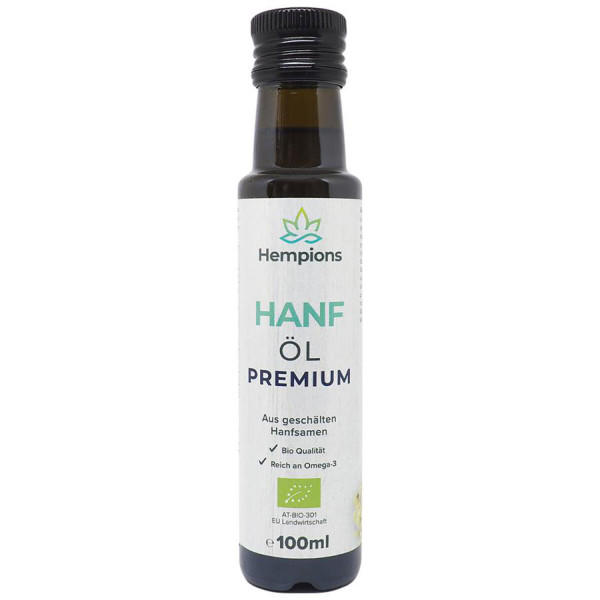 HEMPIONS Hanföl Premium, 100 ml