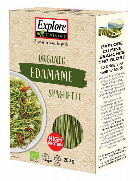 Explore Cuisine Spaghetti aus Edamamebohnen