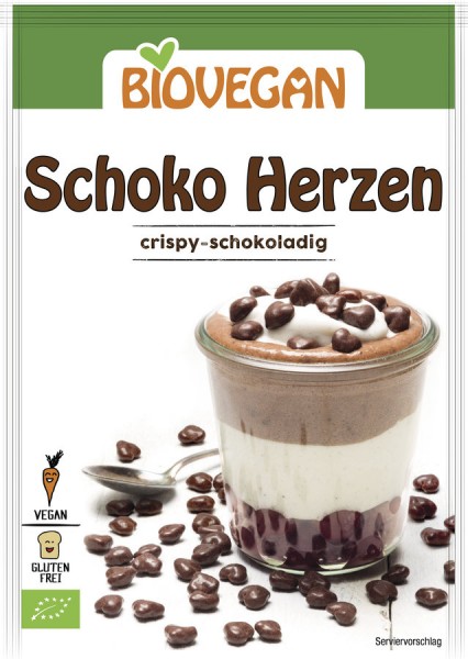 Biovegan Schoko Herzen, BIO