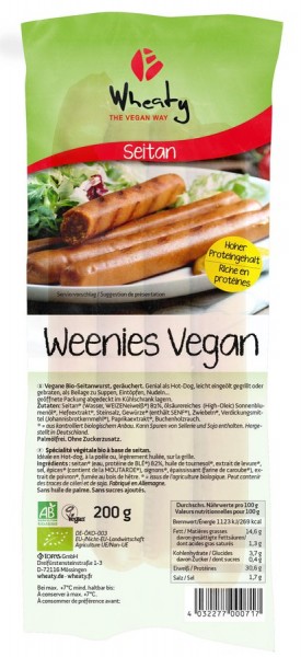 Wheaty Wheaty Vegane Weenies