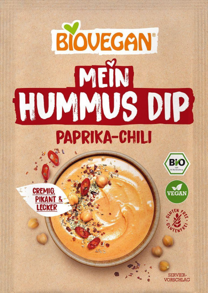 Biovegan Mein Hummus Dip Paprika-Chili, 55g