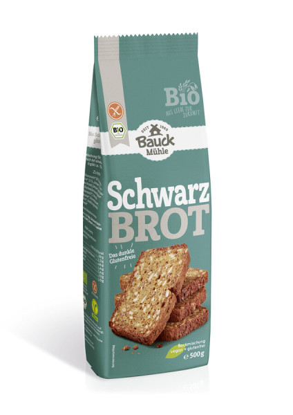 Bauckhof Schwarzbrot glutenfrei Bio