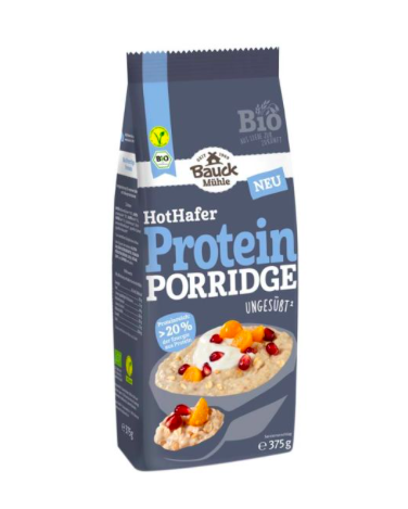 Bauck Mühle Hot Hafer Protein Porridge, 375 g